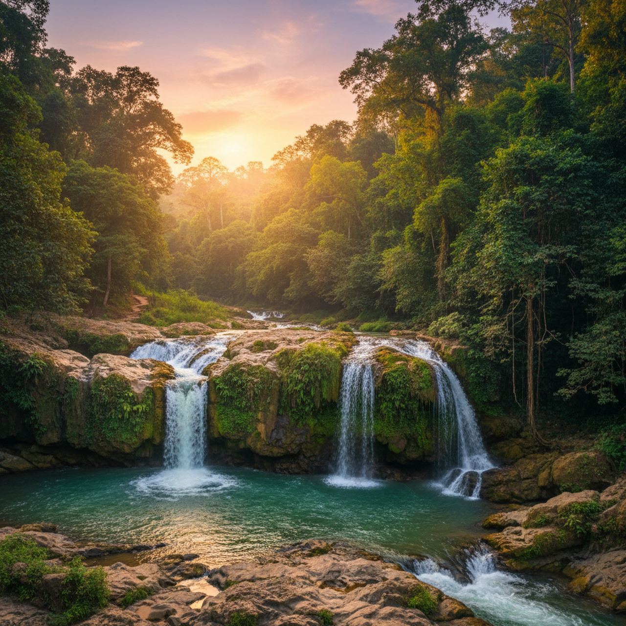 Amiakhum Waterfall — waterfall destination in Bangladesh