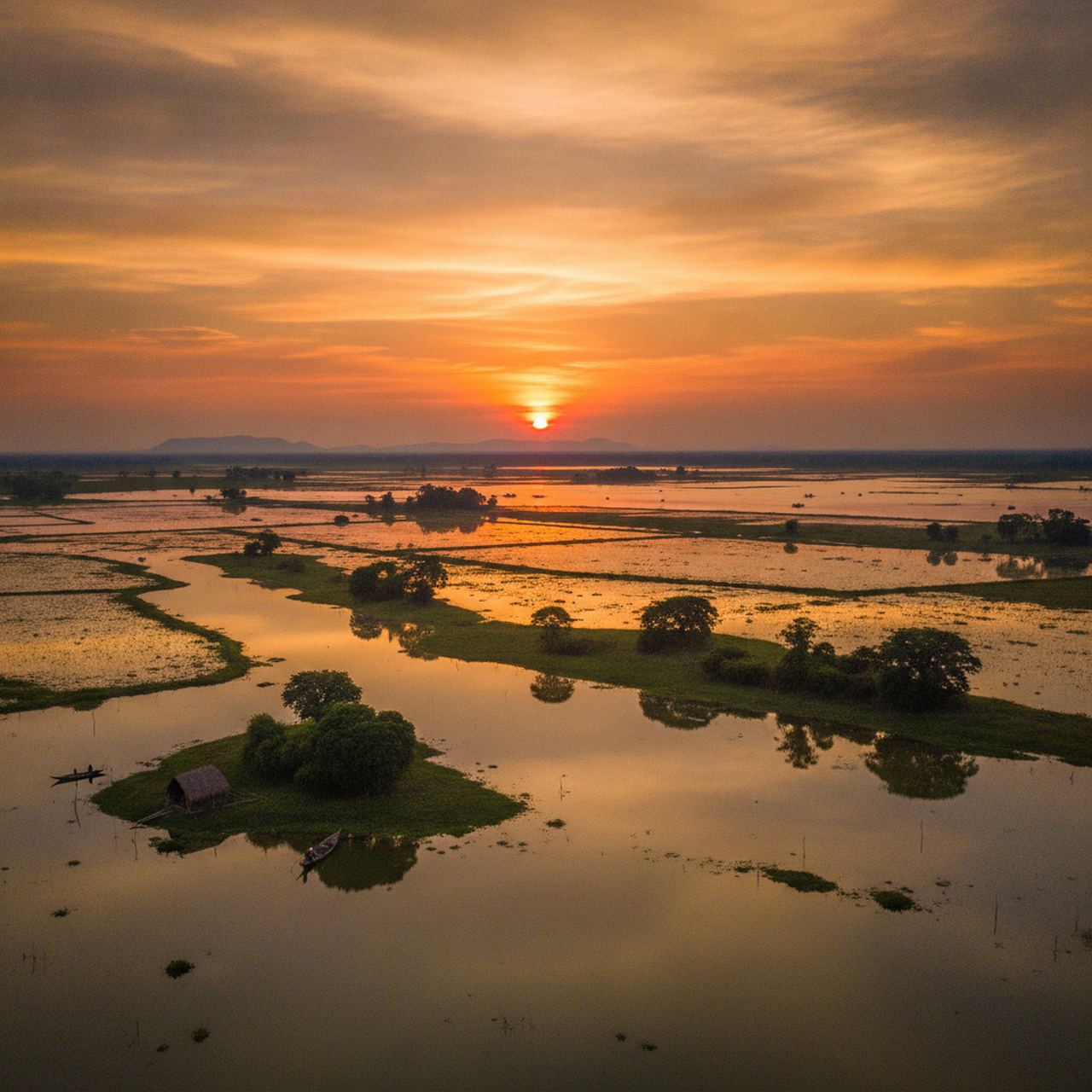 Hakaluki Haor — lake destination in Bangladesh