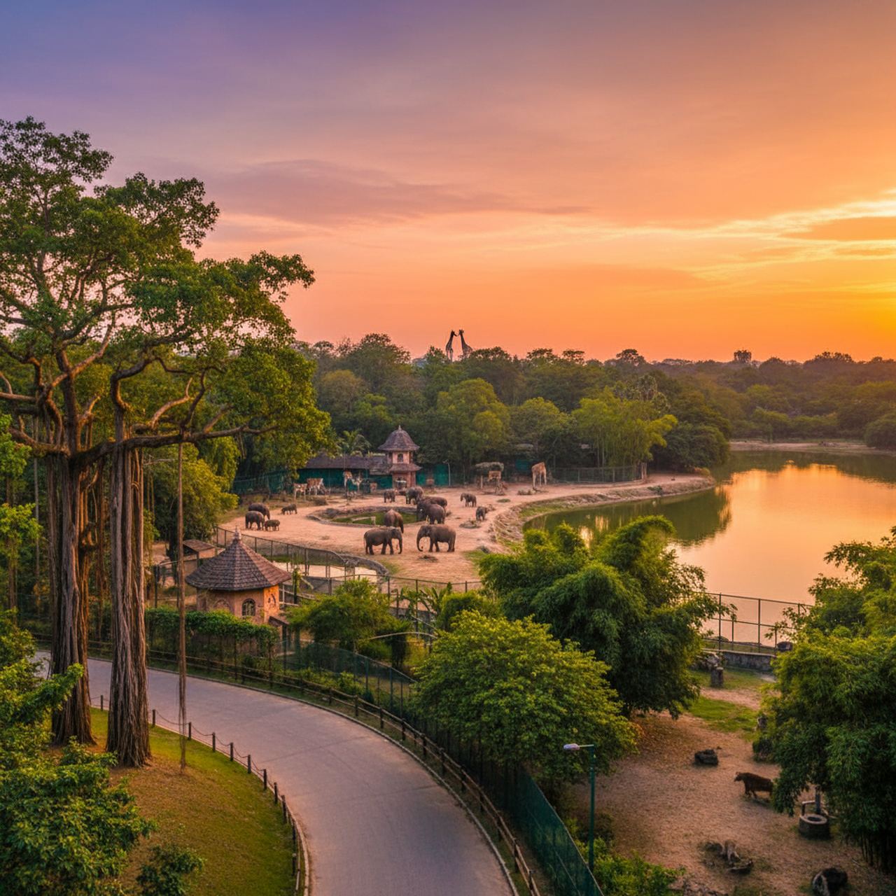National Zoo — park destination in Bangladesh